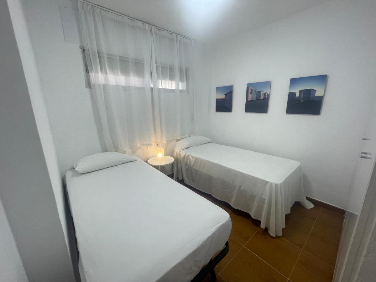 Apartamento La Mar De Cerca. Terraza Vistas Mar. 1ª Linea Playa Καντίζ Εξωτερικό φωτογραφία